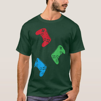 Gamecontroller Gamer Leven Video Gamer Jongens zie T-shirt