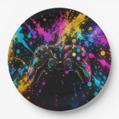 Gamecontroller Papieren Bordje (Voorkant)
