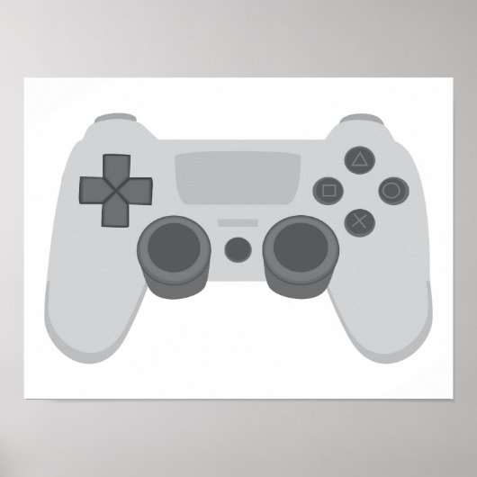 Gamecontroller Poster (Voorkant)