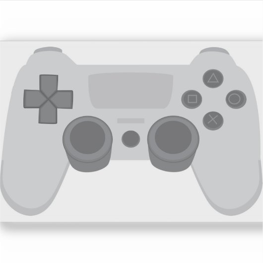 Gamecontroller Sticker (Voorkant)