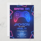 Gamecontroller Tiener Videospel Gamer Verjaardag Kaart (Voorkant)