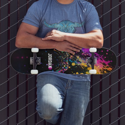 Gamecontroller - Welkom in de Game Zone Persoonlijk Skateboard (Buiten 3)