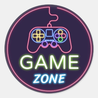 Gameczone Ronde Sticker