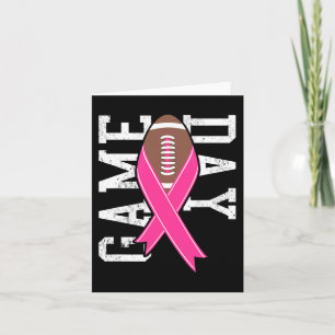 Gamedag - Borstkanker - Roze Football R Kaart
