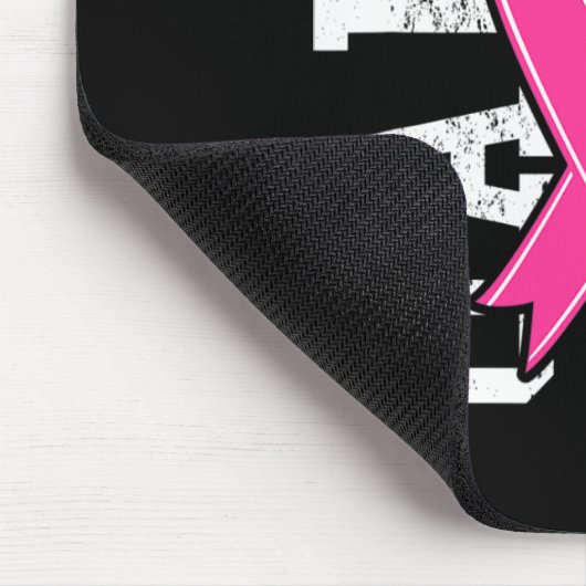 Gamedag - Borstkanker - Roze Football R Muismat (Hoek)