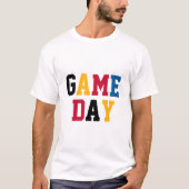 Gamedag T-shirt (Voorkant)
