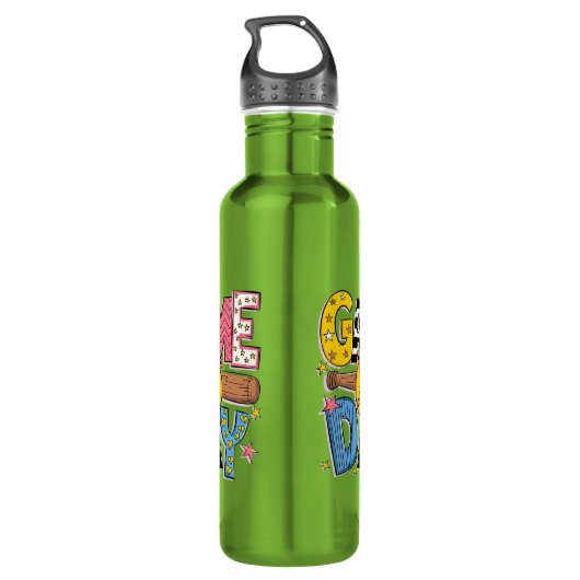 Gamedag Waterfles (Achterkant)