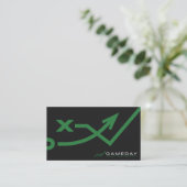 Gameday Business Card Visitekaartje (Staand voorkant)