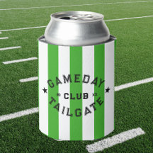Gameday Tailgate Club Green Stripe Custom Party