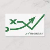 Gameday Wealth Management Business Card - White Visitekaartje (Voorkant)
