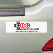 GameDesignGuild-Bumpersticker Bumpersticker (Op auto)