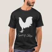 GameFowl Haan Gallegos Spel Vogel Gallero Chicke T-shirt (Voorkant)