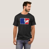 GameFowl League Rooster Chicken Gallero Gallegos F T-shirt (Voorkant volledig)