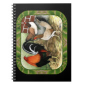 Gamefowl op het Boerderij Notitieboek (Voorkant)