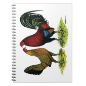 Gamefowl Pair Notitieboek (Voorkant)