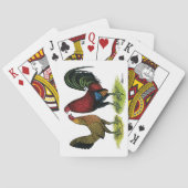 Gamefowl Pair Pokerkaarten (Achterkant)