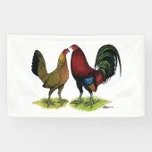 Gamefowl Pair Spandoek (Horizontaal)