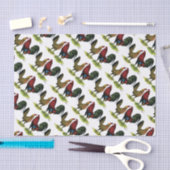 Gamefowl Pair Tissuepapier (Craft)