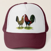 Gamefowl Pair Trucker Pet (Voorkant)