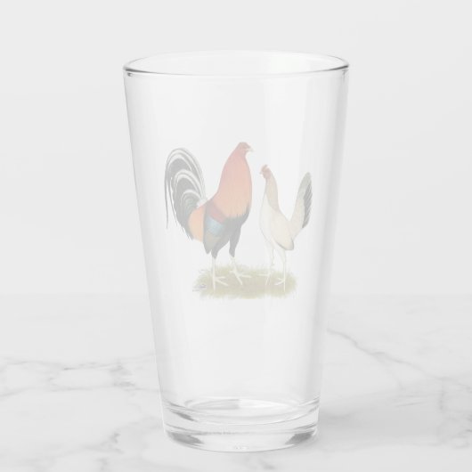 Gamefowl Wheatens Glas (Achterkant)
