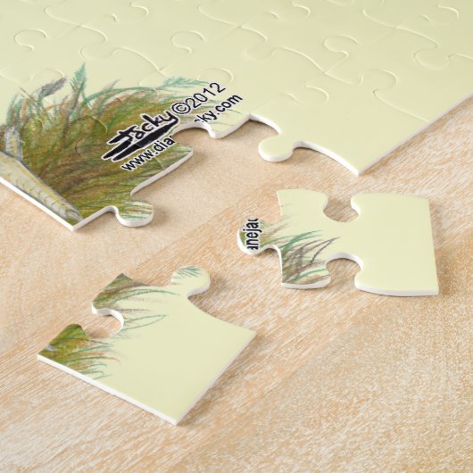 Gamefowl Wheatens Legpuzzel (Zijkant)