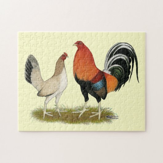 Gamefowl Wheatens Legpuzzel (Horizontaal)