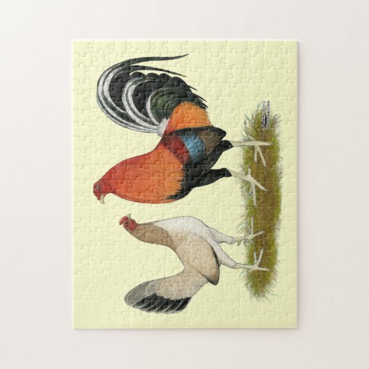 Gamefowl Wheatens Legpuzzel (Verticaal)