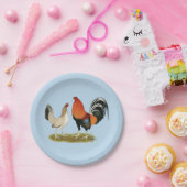 Gamefowl Wheatens Papieren Bordje (Feest)