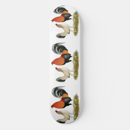 Gamefowl Wheatens Persoonlijk Skateboard (Voorkant)
