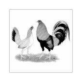 Gamefowl Wheatens Rubberstempel (Afrduk)