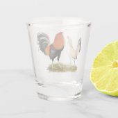 Gamefowl Wheatens Shot Glas (Achterkant)