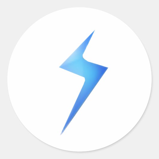 GameFresh Bolt Ronde Sticker (Voorkant)