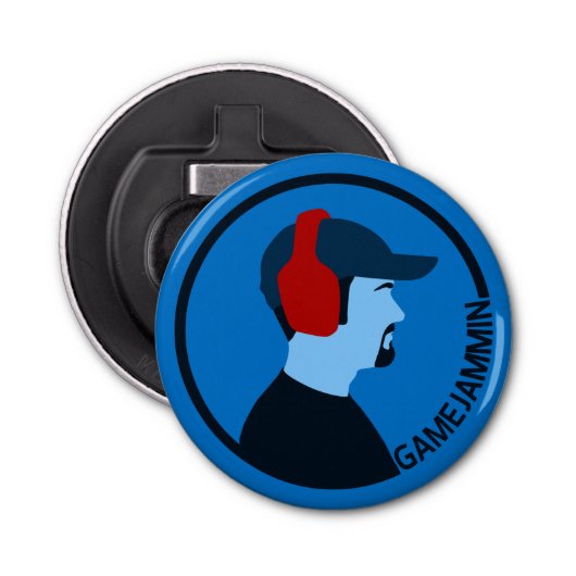 GameJammin Magnet Bottle Opener (Voorkant)