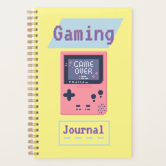 Gamejournaal Planner (Voorkant)