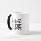 Gamemodus geactiveerd Gamers en Geek Funny Mug Magische Mok (Voorkant links)