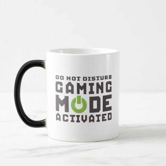 Gamemodus geactiveerd Gamers en Geek Funny Mug Magische Mok (Links)