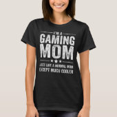 Gamemoeder moeders Gift Video Gamer T-shirt (Voorkant)