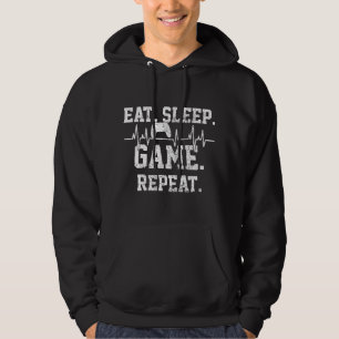 Gamen Gamer Game Hartslag Cadeau Hoodie
