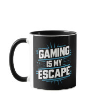 Gamen is mijn ontsnapping, gamers mokken