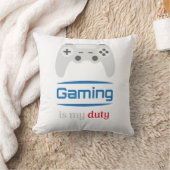 Gamen Is Mijn Plicht Gamer Controller Kussen (Deken)