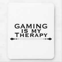Gamen Is Mijn Therapie gamer muismat