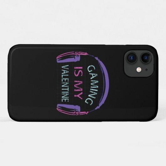 Gamen is mijn Valentijn Case-Mate iPhone Case (Achterkant (horizontaal))