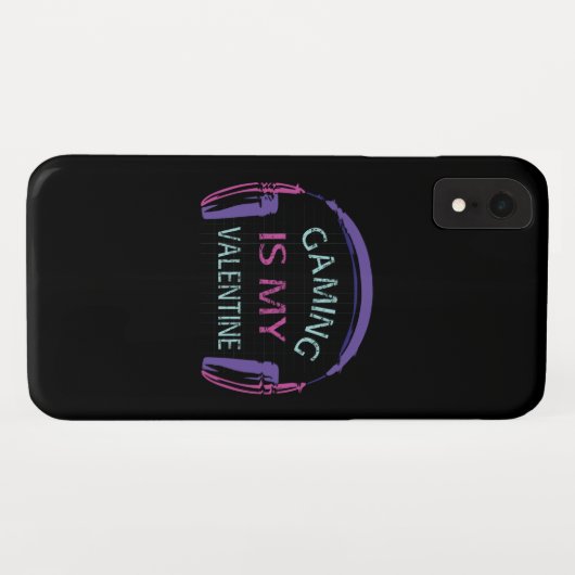 Gamen is mijn Valentijn Case-Mate iPhone Case (Achterkant (horizontaal))