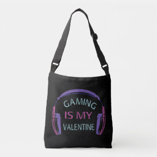 Gamen is mijn Valentijn Crossbody Tas