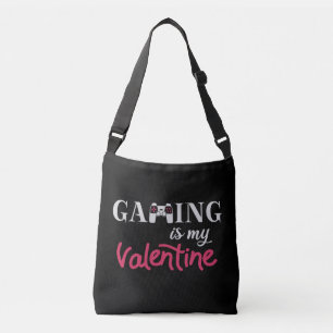 Gamen is mijn Valentijn Crossbody Tas