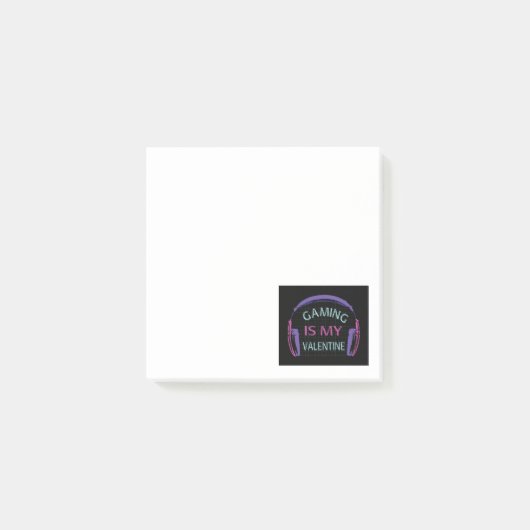 Gamen is mijn Valentijn Post-it® Notes (Voorkant)