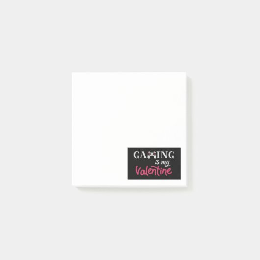Gamen is mijn Valentijn Post-it® Notes (Voorkant)