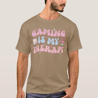 Gamen Is Mijntherapie Fijne Kampioensdag vrienden T-shirt