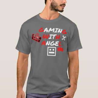 Gamen met Angel boy T-shirt