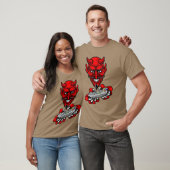 Gamen met de duivel vriend t-shirt (Unisex)